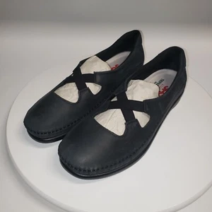 NEW SAS Mary Jane Womens 9.5 Comfort Soft Step Shoes Tripad Slip On Black - Bild 1 von 15