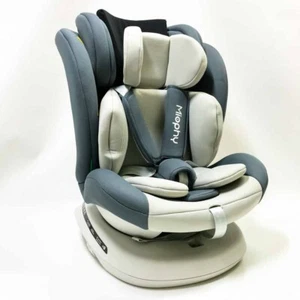 Miophy (SENZA IMBALLO ORIGINALE) I-Size Seggiolino Auto Girevole 360°, Gruppo 0+1/2/3, 0-12 anni, 40- - Foto 1 di 9