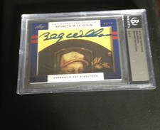 2012 LEAF SPORTS ICONS CUT SIGNATURE BILLY WILLIAMS AUTO AUTOGRAPH 3/10 NICE