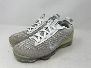 Nike Air Vapomax Pure Platinum Flyknit Women’s Size 8 Running Shoes White - Picture 1 of 12