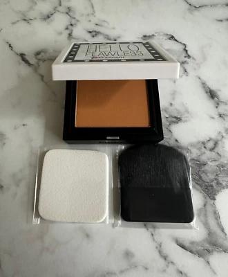 Benefit Hello Flawless Powder Foundation 7g - WHAT I CRAVE TOASTED BEIGE - BNWOB - Image 1 of 4