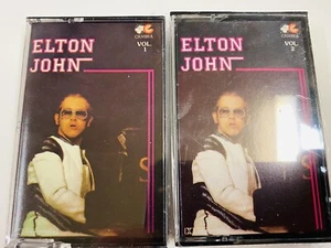 Elton John 1981 FACTORY SEALED London Import Vol. 1&2 Cassette Tapes NOS - Picture 1 of 3