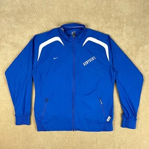 Kentucky Wildcats Jacket Boys Large Blue Windbreaker Zip NCAA Nike Team FITSTORM - Picture 1 of 18