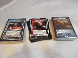 STAR TREK CCG DIE FILME KOMPLETT GEMEINSAMES, UNGEWÖHNLICHES UND SELTENES SET - Bild 1 von 4