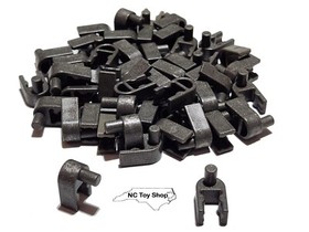 50 K'NEX Bronze Clips Metallic Brown Wheel Gear Lock Tan Size End Connector KNEX