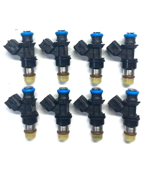 Juego de inyectores de combustible OE RA087009 NUEVO X 8 se adapta a Pleasure Craft ZR409 ZR450 6,0 L 89NH Foto 1 de 2