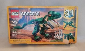 2017 LEGO Creator 3 in 1 Mighty Dinosaurs Set 31058 174 Pcs - Box Damage