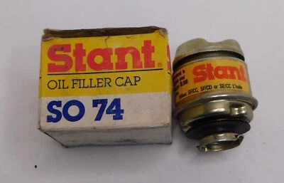Stant SO-74 Oil Filler Cap 1964-1969 Chevy Truck Dodge Charger Mopar NOS - Image 1 of 4