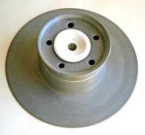 Antikes Zinn Tintenfass mit Porzellaneinsatz - Bild 1 von 5