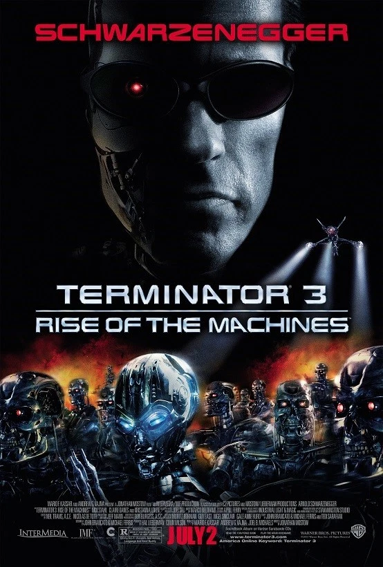 Terminator 3 movie poster : 11" x 17" Arnold Schwarzenegger poster, Terminator