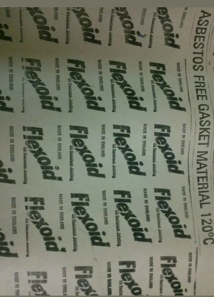 Carta per guarnizioni motore vintage spessore 0,5 mm formato A4 (210x297 mm) - Imagen 1 de 1