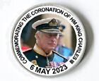 PIN SOUVENIR ROYAL HM KING CHARLES III COURONNEMENT 6 MAI 2023 WESTMINSTER ABBAYE ROYALE