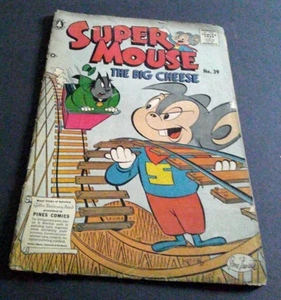 SUPER MOUSE - El Gran Queso No. 39 (1957, cómics de Pines) justos/buenos - Imagen 1 de 3