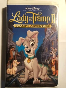 Walt Disney Lady and the Tramp II Scamp's Adventure VHS Clamshell - Picture 1 of 2