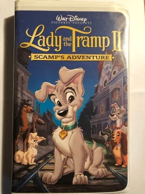 Walt Disney Lady and the Tramp II Scamp's Adventure VHS Clamshell - Image 1 of 2