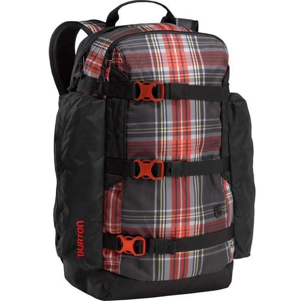 Burton Rucksack Day Hiker 25L Black Plaid schwarz rot Schulrucksack - Bild 1 von 1
