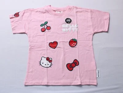 Sanrio Hello Kitty Girl's Short Sleeve Scratch & Sniff T-Shirt WR4 Pink Size 5  - Image 1 of 4