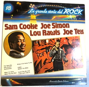 La Grande Storia del Rock Vol 18 LP gatef Sam Cooke Joe Simon Lou Rawls Joe Tex - Picture 1 of 4