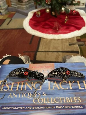 LOT OF 2 VINTAGE WORDEN’S FATFISH STEELHEAD/SALMON PLUGS. BLACK/SILVER SPECK**^ - Image 1 of 4