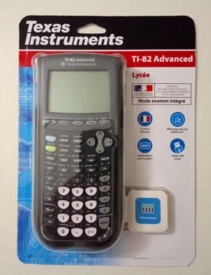 1/2 Calculatrice TI-82 Advanced graphique scientifique Texas Instruments - Photo 1/4