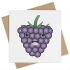&#39;Cute Blackberry Face&#39; Greeting Cards (GC039266)