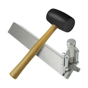Herramienta de cuentas de esquina de 1-1/4 pulgadas con mazo para trabajos de alineación y enderezamiento - Imagen 1 de 1