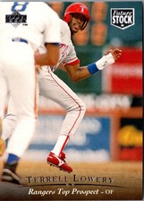 1995 Upper Deck Minors Future Stock Terrell Lowery #67 Tulsa Drillers