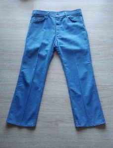 Vintage'90s Levi's Action Jeans Brown-Tap Straight Blue Men 38x30 Made in USA - Picture 1 of 10