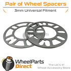 Wheel Spacers (2) 3mm Universal for Nissan Maxima [Mk2] 84-88