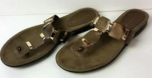 Sandalias Bandolino doradas con eslabones dorados 10 - Imagen 1 de 4