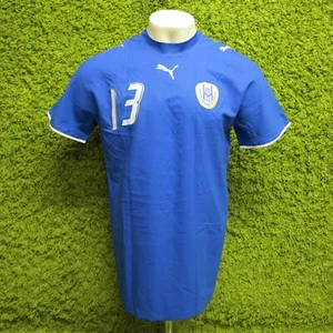 2007-2008 ISRAEL AWAY FOOTBALL SHIRT MATCH ISSUE " UEFA EURO 2008" PATCH "13" XL - Picture 1 of 19