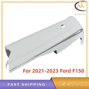 For 2021-23 Ford F150 Rear Bumper Right Chrome W/Park Auto Sensor ML3Z-17906-HA - Picture 1 of 14