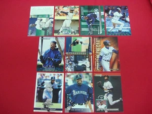 KEN GRIFFEY JR 10 DIFFERENT DONRUSS BRAND BASEBALL CARD LOT SEATTLE MARINERS - Picture 1 of 3