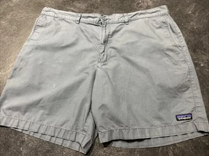 Pantalones Cortos Patagonia Para Hombre 40 Gris Bolsas Chino Aire Libre Senderismo Ligeros - Imagen 1 de 6