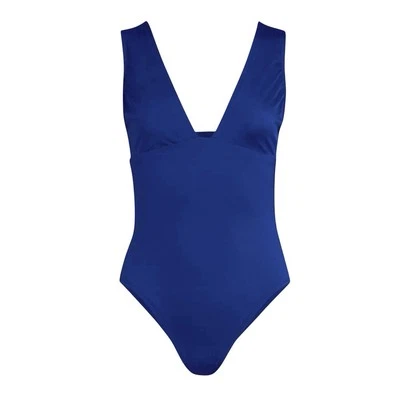 Sofia by Sofia Vergara Women Carmen Plunge 1 Pc Swimsuit w/Curvetex Size M 8-10 - Image 1 of 4