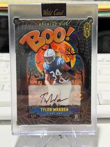 Wild Card Haunted 2025 - Tyler Warren TRUE 1/1 Auto Spiderweb Foil 🧨🧨 - Imagen 1 de 2