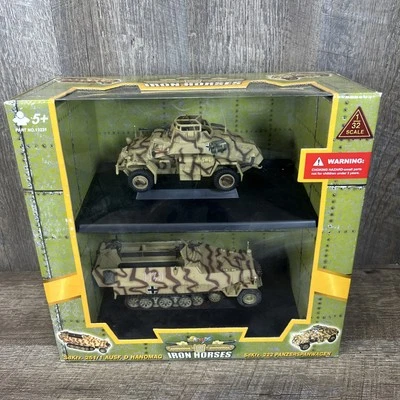 21st Century Toys - Iron Horses 1/32 Scale- SDKFZ. 251/1 & SDKFZ. 222 - Image 1 of 4