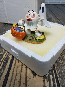 NEW - Danbury Mint M&Ms Figure OCTOBER Perpetual Calendar Collectible OPEN BOX - Picture 1 of 9