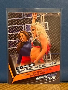 2019 Topps WWE Smackdown 20 Years of Smackdown SD-37 Alexa Bliss - Picture 1 of 2
