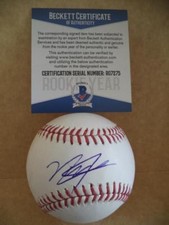 NANDER DE SEDAS FLORIDA STATE SEMINOLES SIGNED AUTO M.L. BASEBALL BECKETT R07275