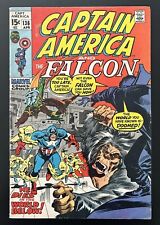 Captain America #136, GENE COLAN/BILL EVERETT, Bronze Marvel 1971 Moleman VG/F.