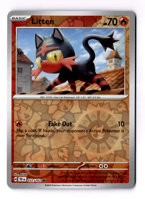 Litten 032/162 Sv05: Temporal Forces Reverse Holo - Image 1 of 3