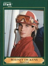 1991 Horse Star Jockey #74 Rodney Dickens