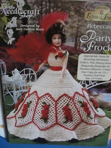 Barbie Ladies of Fashion Crochet Rebecca's Party & Vanessa of Vancouver booklets - Picture 1 of 4