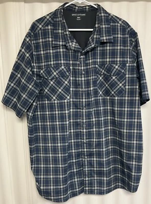 Camisa abotonada manga corta Great Northwest Clothing Company para hombre 2XLT.  6440 Foto 1 de 3