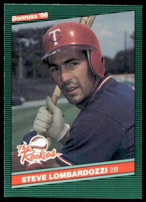 1986 Donruss The Rookies Steve Lombardozzi Minnesota Twins #18 - Image 1 of 2