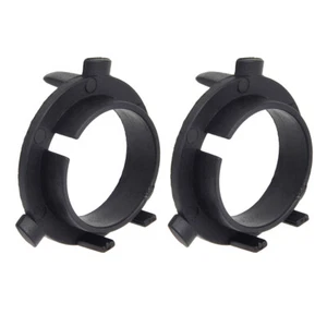 2x H7 LED Bulb Holder Adapter For Hyundai Veloster Santa Genesis Coupe K3 K4 K5 - Picture 1 of 5