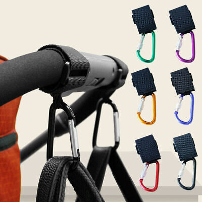 Baby Pushchair Stroller Clip Hook Buggy Pram Kids Diaper Bag Hanger Safe Carrier • 4.05$