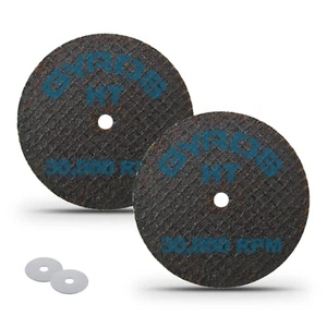 Ruedas de corte de resina de 2"" GYROS para herramientas giratorias de alta resistencia paquete de 2 11-32208  - Imagen 1 de 5