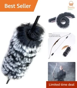 Effective Archery Bow String Silencer - Pair with Rex Rabbit Fur for Quiet Shots - Picture 1 of 9